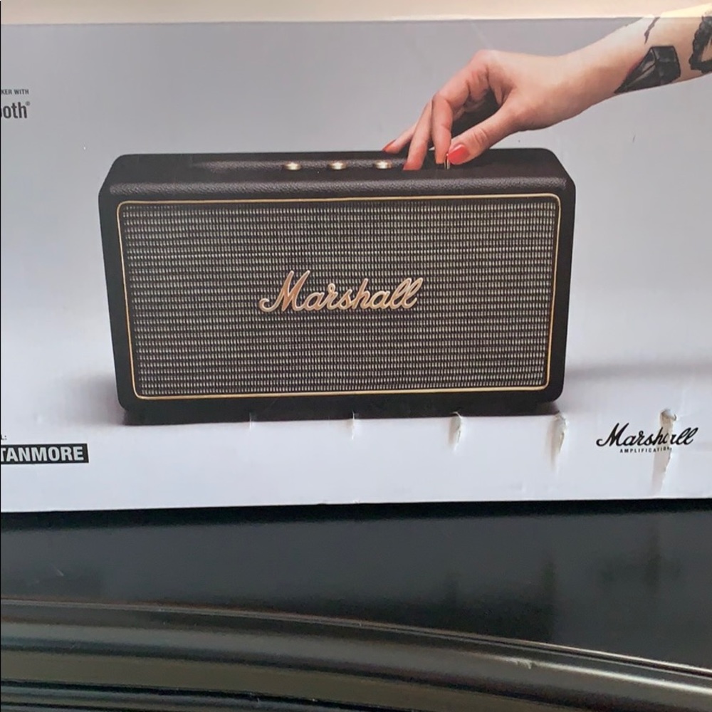Marshall Stereo System w/ Bluetooth